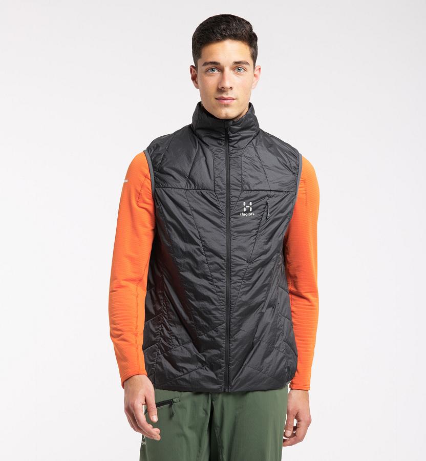 Haglöfs Mens L.I.M Barrier Vest Black New Zealand 15862HTKF